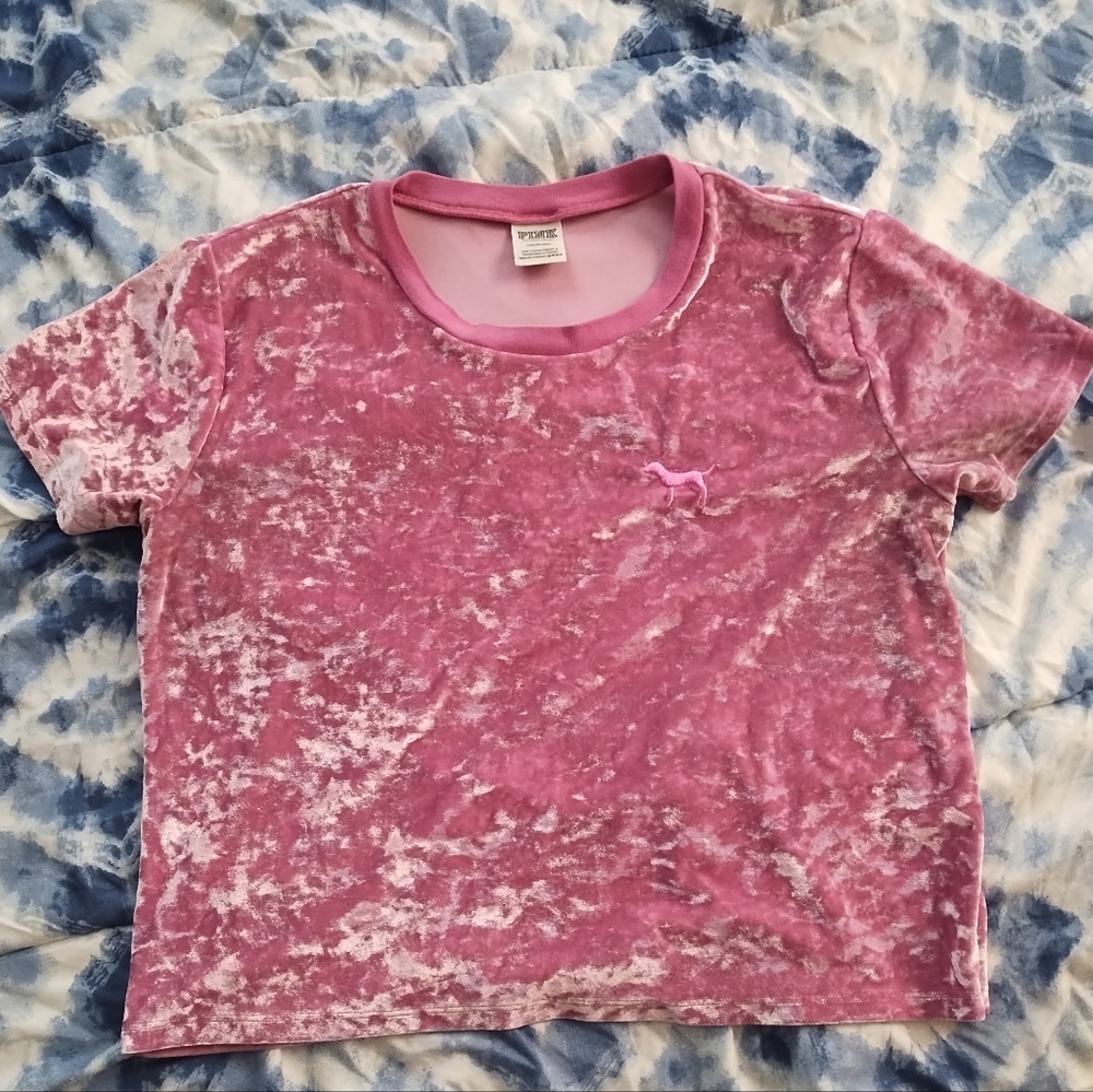 PINK Velvet Shirt